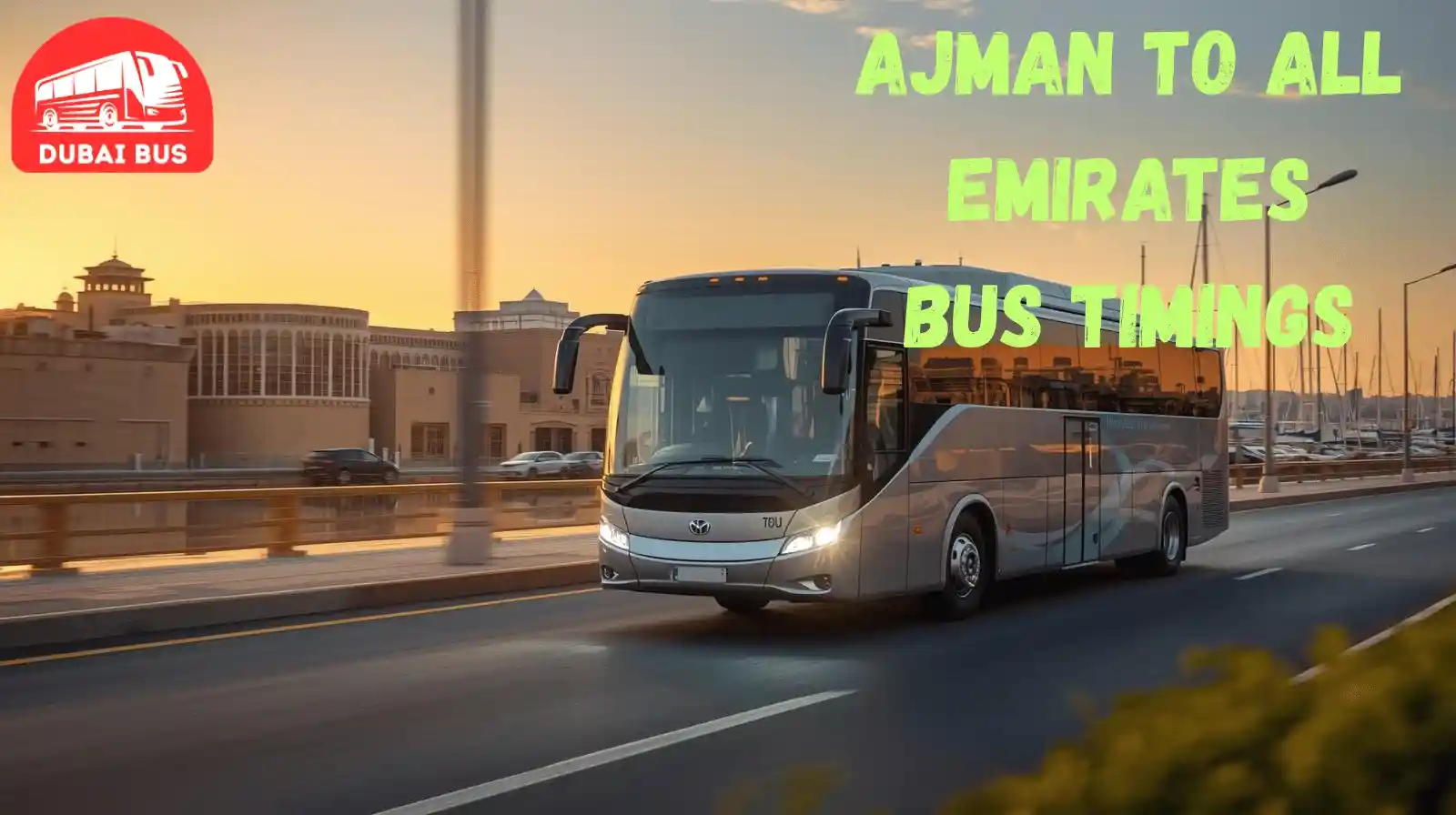 ajman to all emirates bus timings