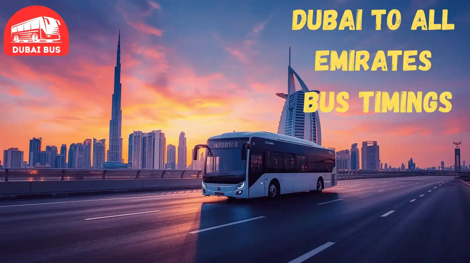 dubai to all emirates bus timings