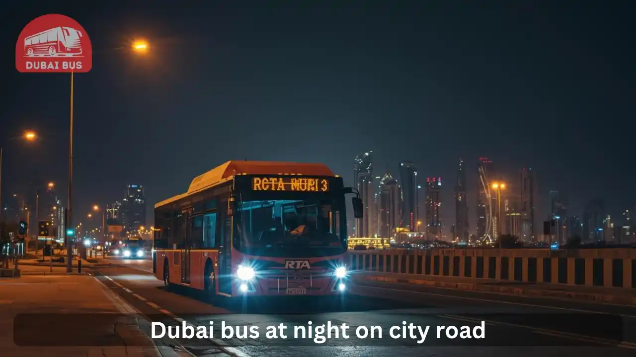 Dubai Bus Safety at Night – A Complete Guide for Tourists and Residents