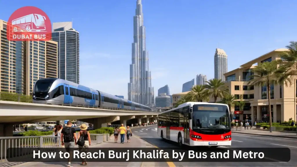 How to Reach Burj Khalifa by Bus and Metro