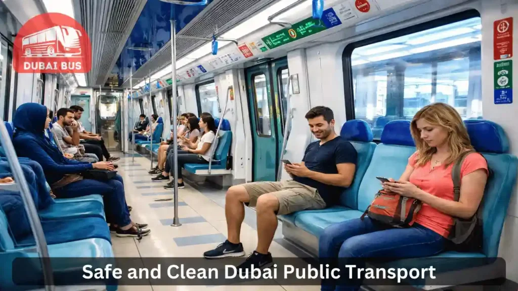 safe and clean dubai public transport