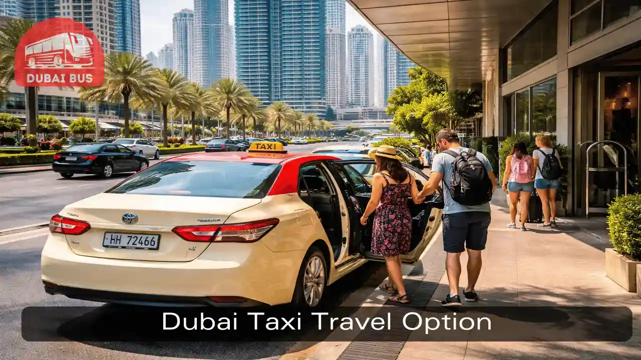 Dubai taxi service providing convenient transportation in Dubai for tourists