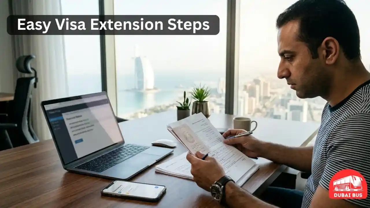 dubai visa extension application process