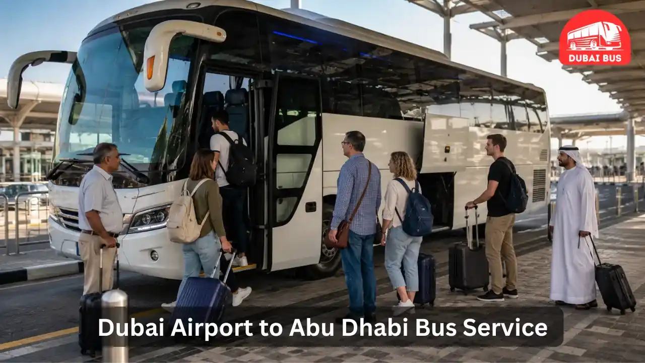 Dubai to Abu Dhabi intercity bus
