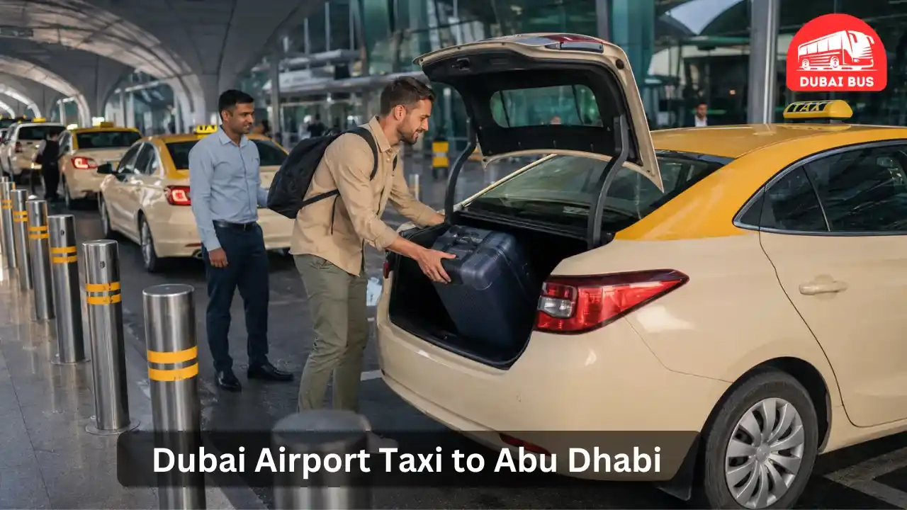 Official Dubai Airport taxi pickup